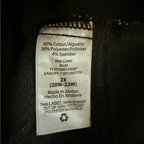 Terra & Sky Brown and Black Leopard Print Capris - Picture 6 of 8